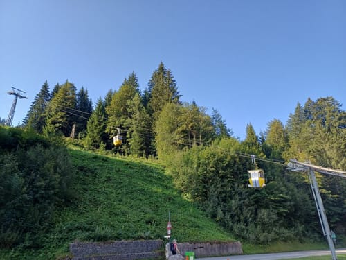 Hochgratbahn-Bergstation - Falkenhütte - Talstation
