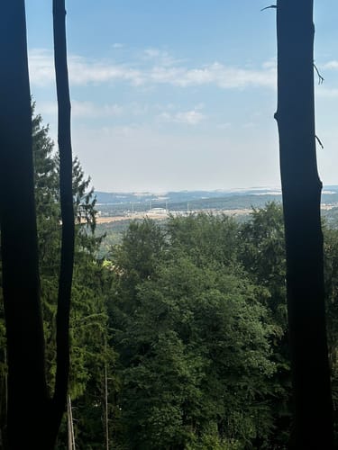 Landstuhl: Burg Nanstein - Alter Pavillonplatz