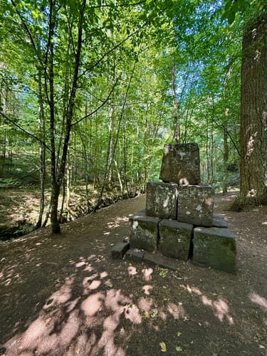 Trippstadt - Burg Wilenstein -Karlstalschlucht