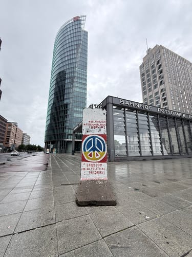 Berliner Mauerweg Etappe 4: Potsdamer Platz - Warschauer Straße