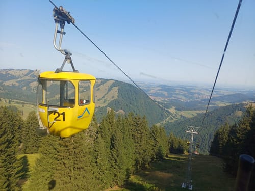 Hochgratbahn-Bergstation - Falkenhütte - Talstation