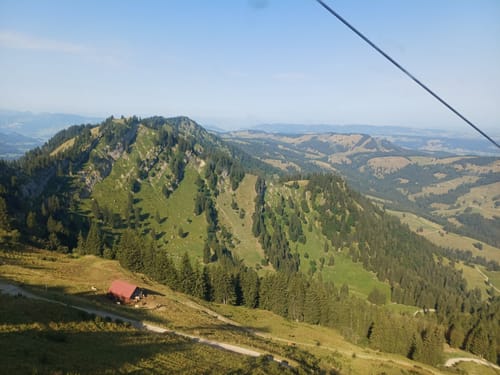 Hochgratbahn-Bergstation - Falkenhütte - Talstation