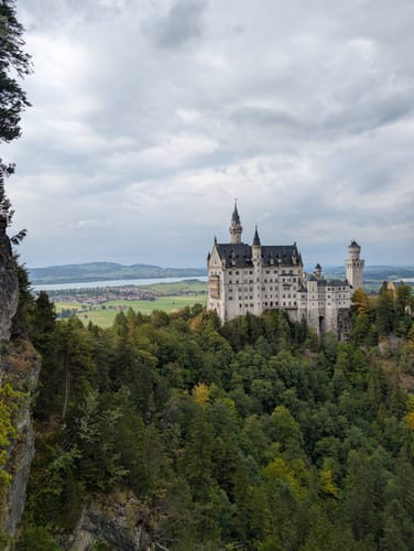 Schloß Neuschwanstein zur Marienbrücke