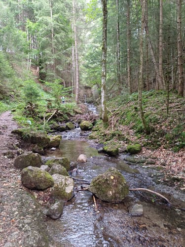 Maierwinkel - Hinanger Wasserfälle