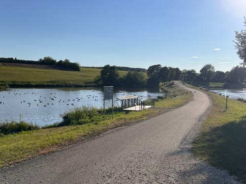 Rund um den Bucher Stausee