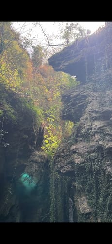 Zwischen den Wasserfällen bei Bernkastell-Kues