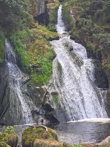Wasserfälle - Hochseilgarten - Bergsee