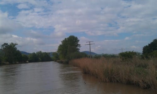 Vom Rolusee entlang dem Neckar und der Baggerseen