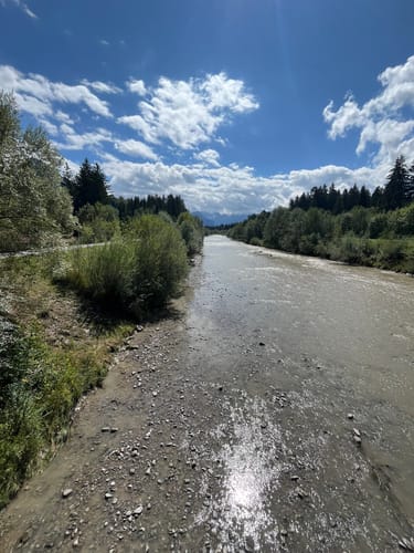 Hinanger Wasserfälle und Eybach