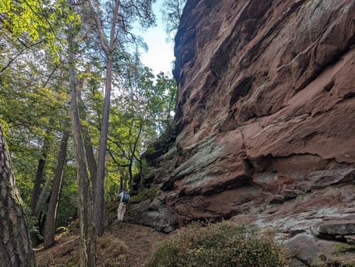 Zum Drachenfels und Heidenberg