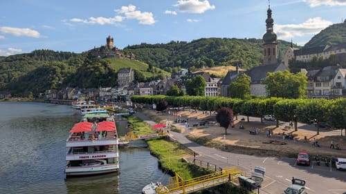 An der Mosel von Cochem nach Senheim