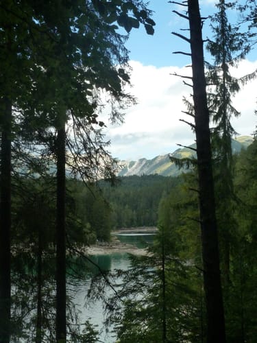 Eibsee Rundweg und Hochthörlehütte