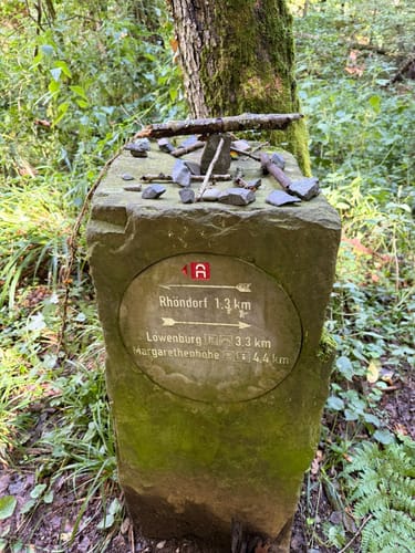 Margaretenhöhe - Löwenburg - Tretschbachtal - Ölberg