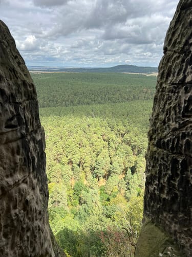 Burg Regenstein und Große Sandhöhlen