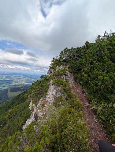 Auf den Hochfelln übers Wasserwandl