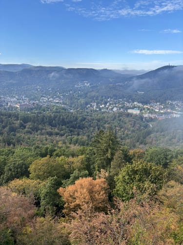 Panoramaweg Baden-Baden Etappe 1: Kurhaus - Talstation der Merkur-Bergbahn