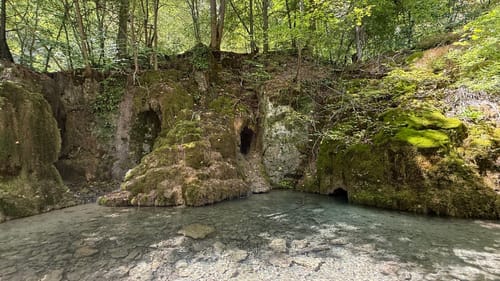 Um den Runden Berg über Uracher Wasserfall