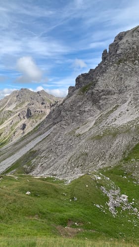 Über das Warmatsgundtal zur Fiderepasshütte