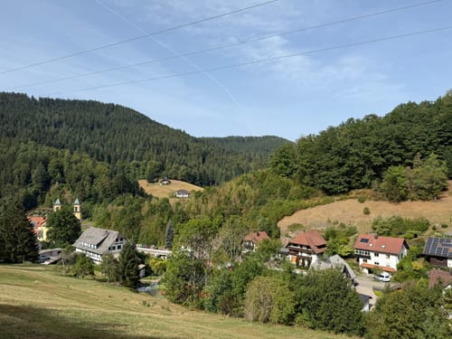 Burgbachwasserfall und Burgbachfelsen