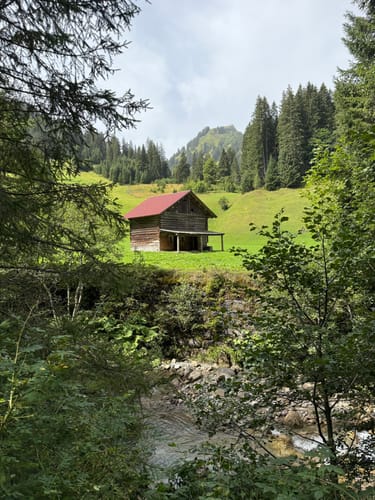 Von Baad entlang dem Bärguntbach