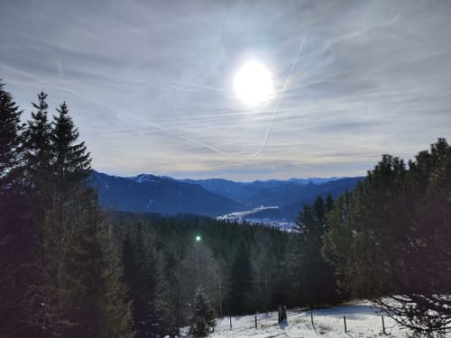 Vom Schliersee zum Tegernsee über die Gindelalm