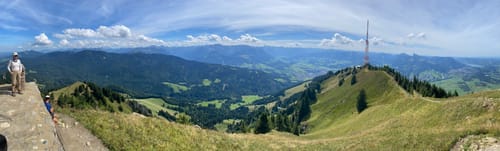 Von der Alpe Kammeregg auf den Grünten