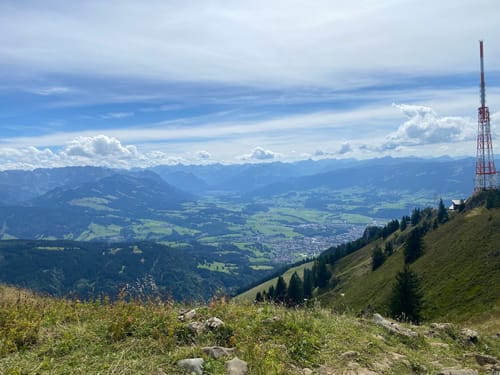 Von der Alpe Kammeregg auf den Grünten
