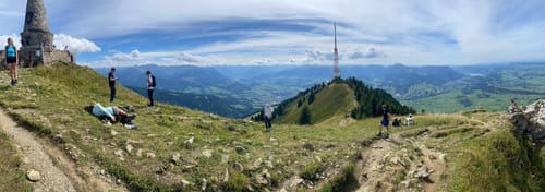 Von der Alpe Kammeregg auf den Grünten