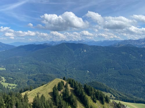 Von der Alpe Kammeregg auf den Grünten