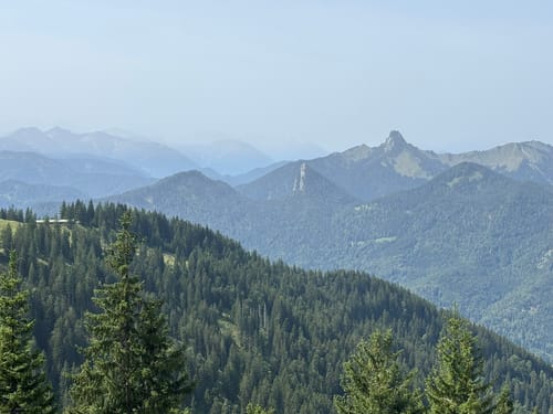 Wallberg und Setzberg ab Wallbergbahn-Talstation