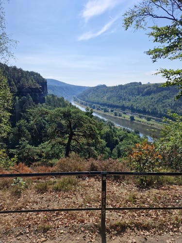 Schrammsteine und Hohe Liebe ab Bad Schandau