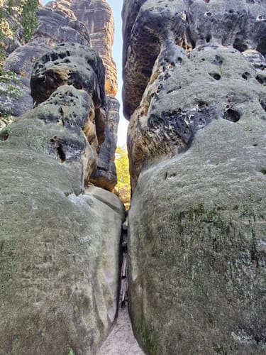 Schrammsteine und Hohe Liebe ab Bad Schandau