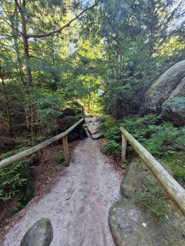 Schrammsteine und Hohe Liebe ab Bad Schandau