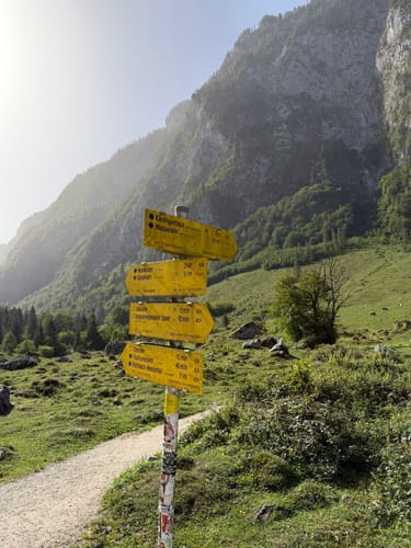 Wanderung zur Fischunkelalm am Obersee