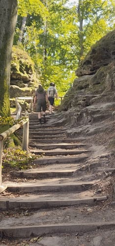 Zur Bastei und Basteibrücke