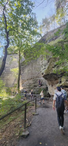 Zur Bastei und Basteibrücke