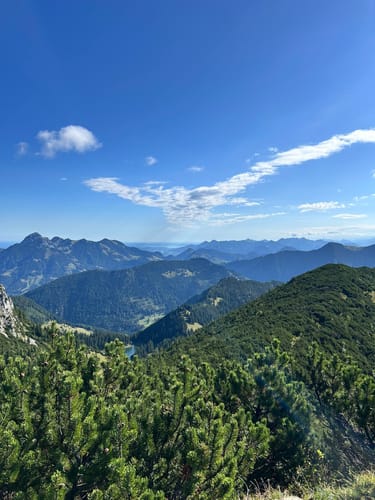 Mangfallüberquerung: Vom Hochmiesing nach Bayrischzell