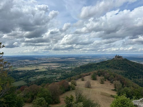 Zollernburg-Panorama (Traufgang)