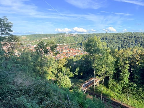 Blaustrümpflerweg rund um Heslach