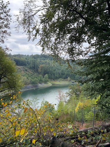 Entlang der Wupper von Schloss Burg