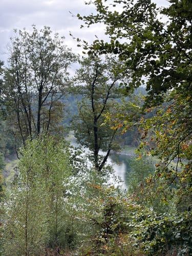 Entlang der Wupper von Schloss Burg