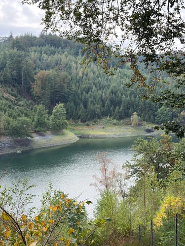 Entlang der Wupper von Schloss Burg