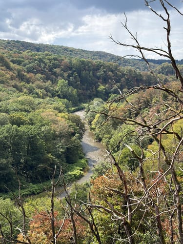Entlang der Wupper von Schloss Burg