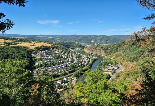 Auf der Lahnhöhe oberhalb der Ruppertsklamm
