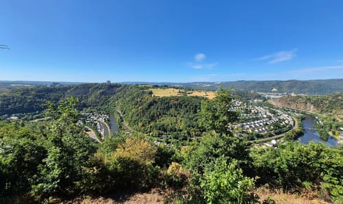 Auf der Lahnhöhe oberhalb der Ruppertsklamm