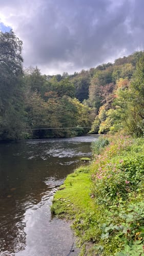 Müngsten: Links und rechts der Wupper