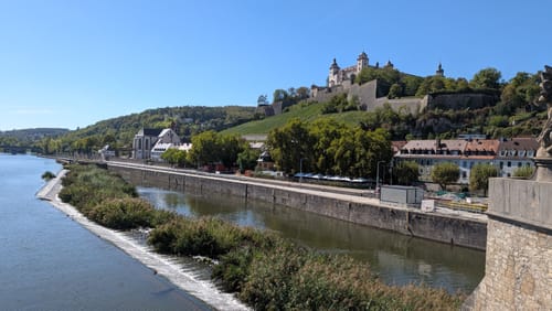 Mainbrücke - Festung Marienberg