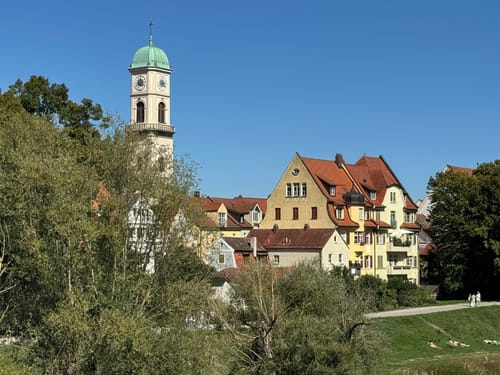 Regensburg: Steinerne Brücke - Altes Rathaus - Dom Sankt Peter