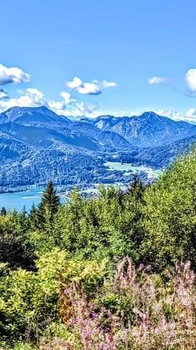 Auf dem Prinzenweg vom Schliersee an den Tegernsee