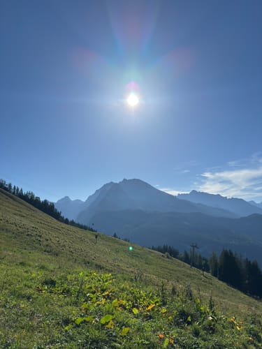 Laxersteig am Kleinen Jenner